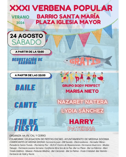 xxxi verbena popular santa maria